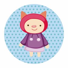 animal winter cartoon theme elements N17