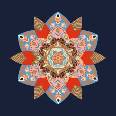 patterns round ornament Decorative elements for you design N2