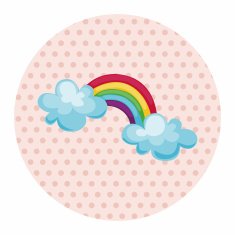 weather rainbow theme elements N10