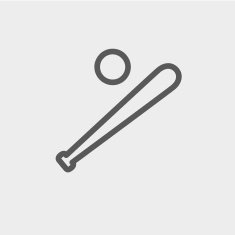 Baseball bat and ball thin line icon N2