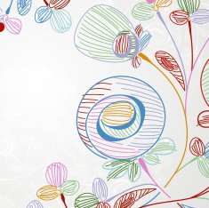 Floral background N779