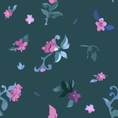 Floral Watercolor seamless pattern N3