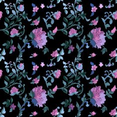 Floral Watercolor seamless pattern N5