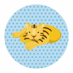 animal tiger cartoon theme elements N23