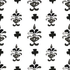 Damask seamless pattern N83