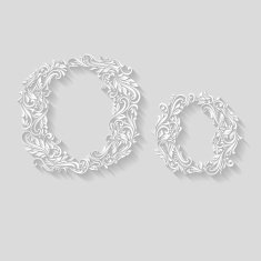 Decorated letter o N2