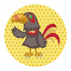 bird cartoon theme elements vector eps N86