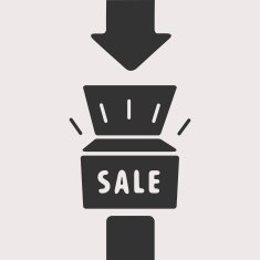 Vector Symbol of Sale