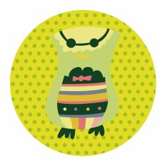 owl cartoon theme elements vector eps N42