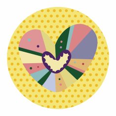 love heart cartoon elements vector eps N46