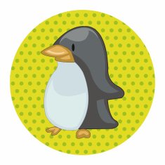 animal penguin cartoon theme elements N9