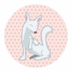 animal fox cartoon theme elements N9