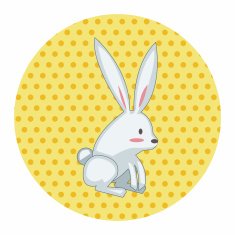 animal rabbit cartoon theme elements N33