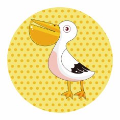 bird cartoon theme elements vector eps N90