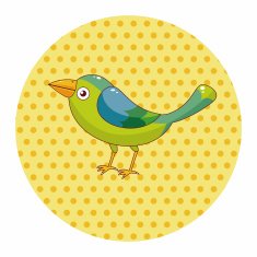 bird cartoon theme elements vector eps N93