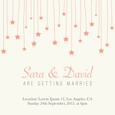 Vintage card for invitation or announcement N6