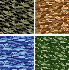 Camouflage seamless pattern N24
