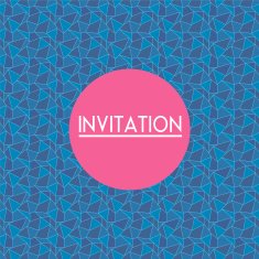 Vector invitation card N4