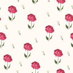 elegant rose seamless pattern background N2