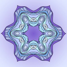 Decorative ornamental pattern background N5