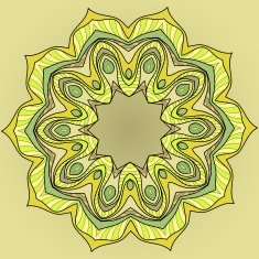 Decorative ornamental pattern background N7