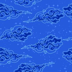 seamless background with clouds N2