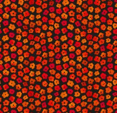 Seamless pattern of a little watercolor flowers