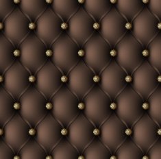 Brown upholstery seamless pattern N2