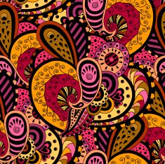 Orange-pink pattern