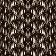 Seamless pattern with stylish elements