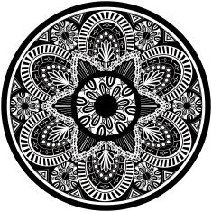 Mandala Pattern N95