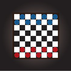thai checkers board