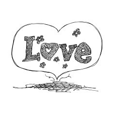 Love heart design N9