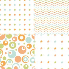 Set of baby patterns N6