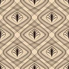 Seamless geometric pattern ornament in vector