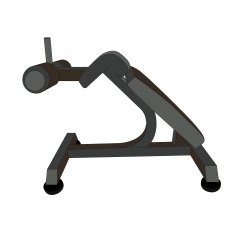 Sports Trainer Simulator Isolated Vector Illustration N5