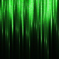 Abstract binary code background of Matrix style N2