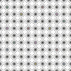 Seamless pattern with abstract flowers Repeating modern stylish geometric background N2