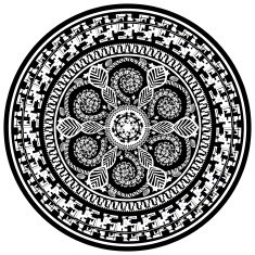 mandala pattern2 N28