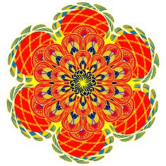 Mandala Pattern N102