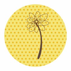 flower theme elements vector eps N135
