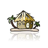 House icon sketch for your design N5
