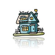 House icon sketch for your design N6