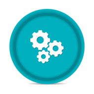 Vector illustration gear icon