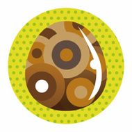 easter painting egg theme elements vector eps N86