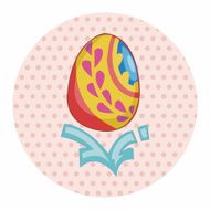 easter painting egg theme elements vector eps N97