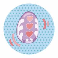 easter painting egg theme elements vector eps N98