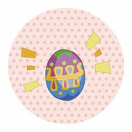 easter painting egg theme elements vector eps N100