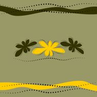 Floral background N781