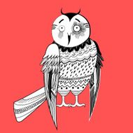 large graphic owl N2